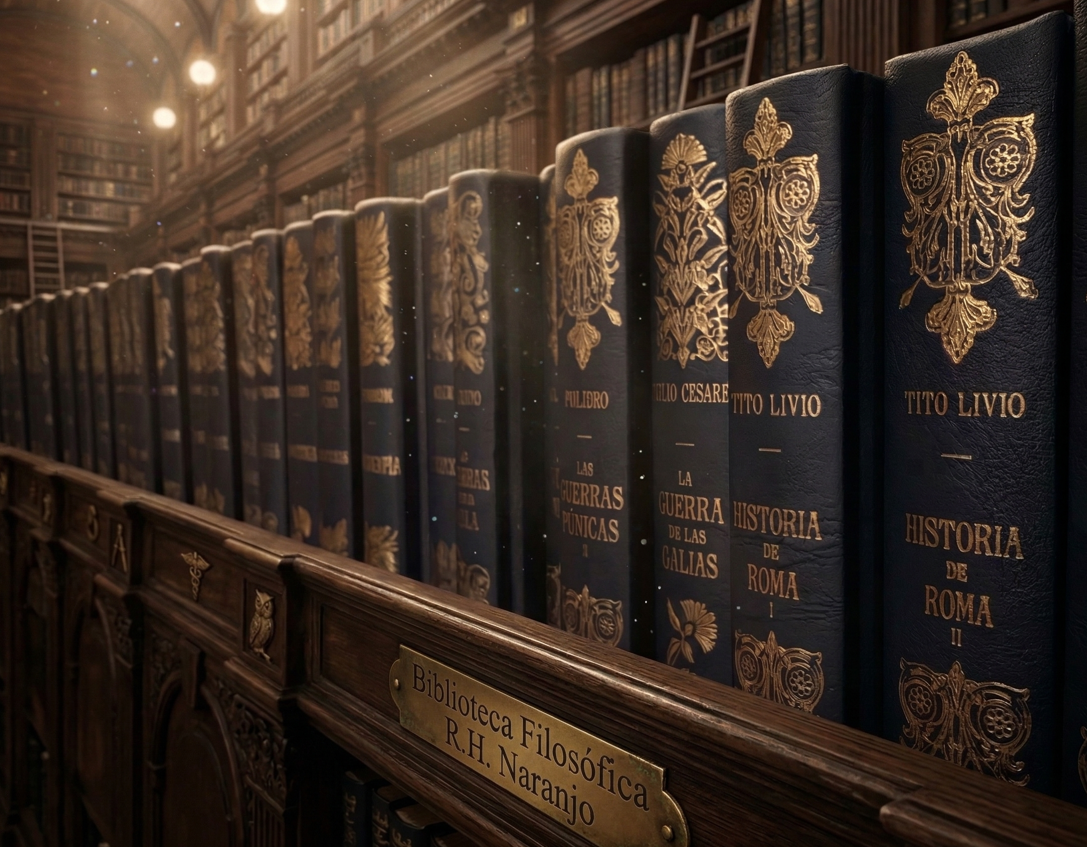 Antique Books Background